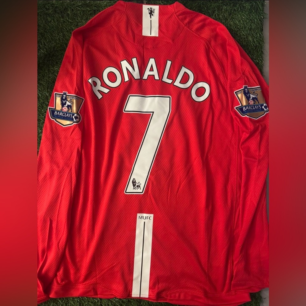 Ronaldo Man U retro jersey